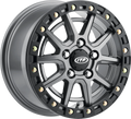 ITP Sd10 Grey/Black Ring 15x7 ATV/UTV Wheels Fits Polaris RZR 2022 Models