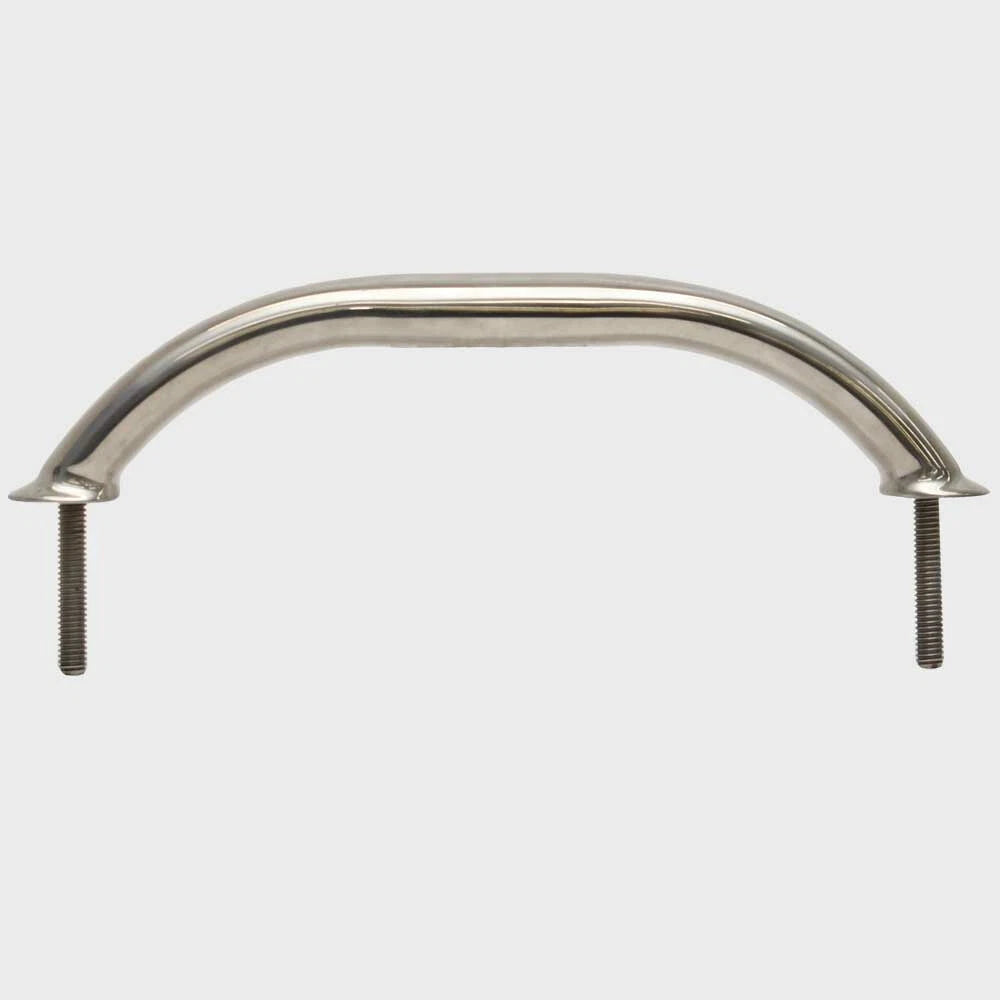 Boat Flanged Grab Rail - 10 X 4 X 1 Inch Stainless Steel