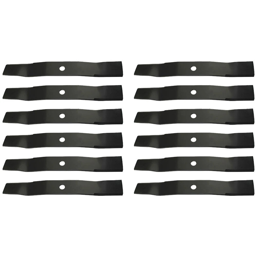 12 Pack: Medium Lift Mower Blade Fits John Deere Replaces M136195