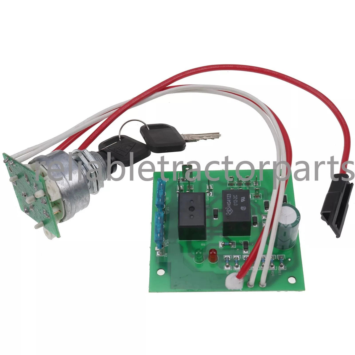 For John Deere Tractor 415 425 Ignition Switch Module with Keys AM136681 AM120819