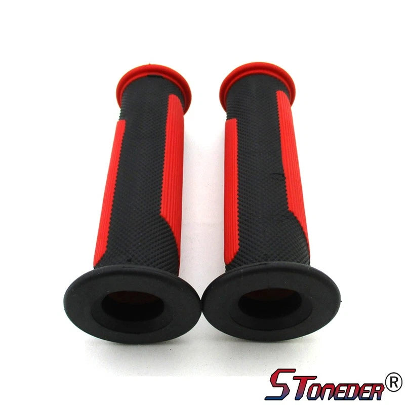 STONEDER Red 7/8'' ATV Handle Bar Grips for Quad Sunl Kazuma Taotao Rocket
