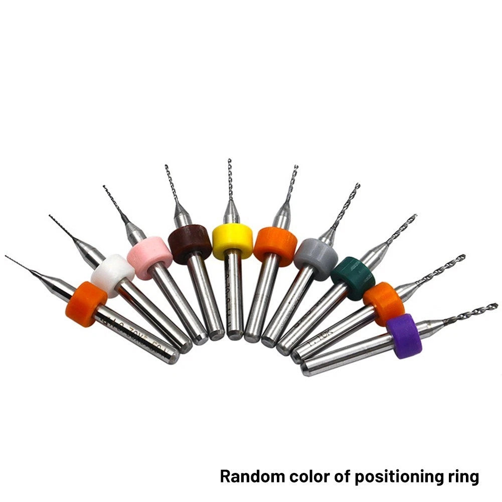 0.3-1.2MM PCB Drill Bit 10* 10PCS Accessories Drill Bits for Rotary Tools