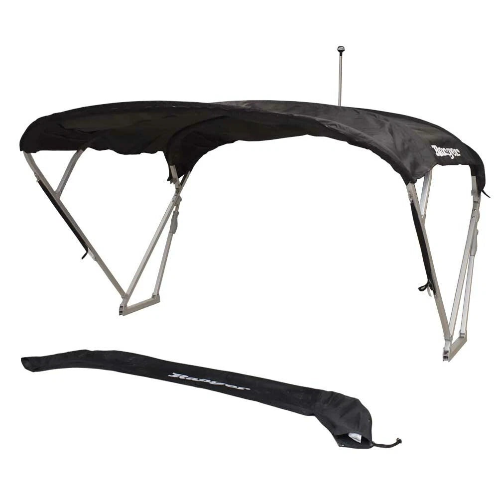 Ranger Boat Aft Bimini Top 45819-14 - Black 100-104 Inch 2019-2020