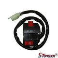 STONEDER 8 Wire 3 Fuction Left Handle Switch Control Assembly for ATV Quad