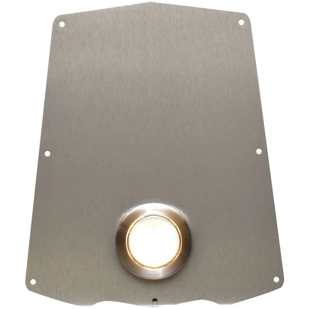 MasterCraft Boat Header Box Corner Plate 582345 - ZFT7 Stainless Steel 12V
