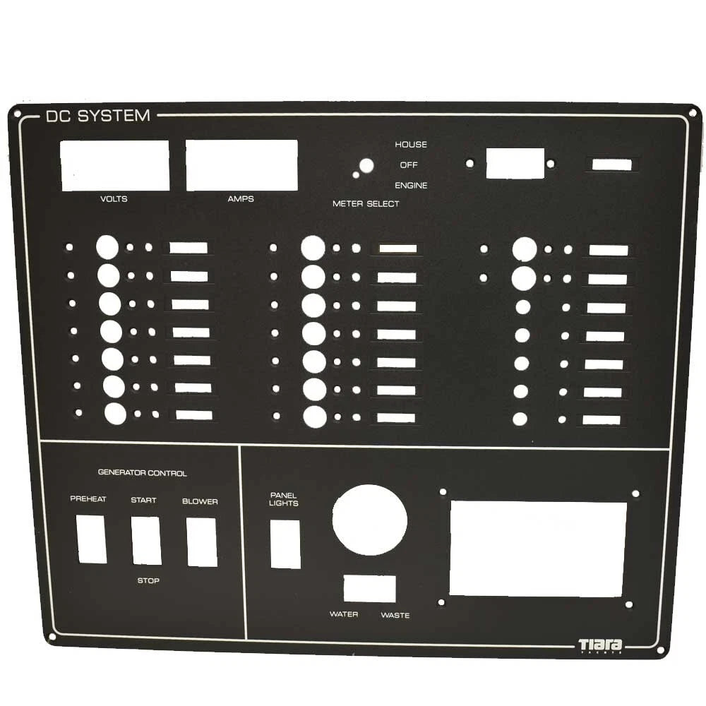 Tiara Boat Blank Breaker Panel 325787 - 18 X 15 1/4 Inch Aluminum