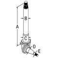 D5NN3106E Left Hand Spindle Fits Ford/ Holland Tractor 5700 6700 7