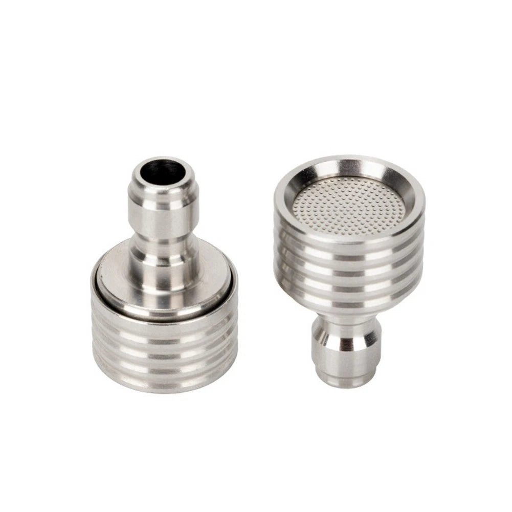 Set of 2 for Soft Wash Pressure Washer Nozzle Tips with 14 Inch Quick Connect