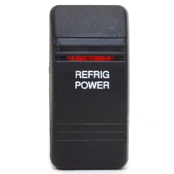 Carling Boat Rocker Switch Cover - REFRIG POWER Actuator