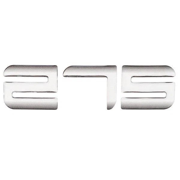 Doral Boat Raised Decal - 275 Venezia Silver Sticker