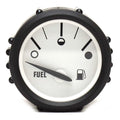 Faria Boat Fuel Level Gauge 0764075 - Black White 2 Inch