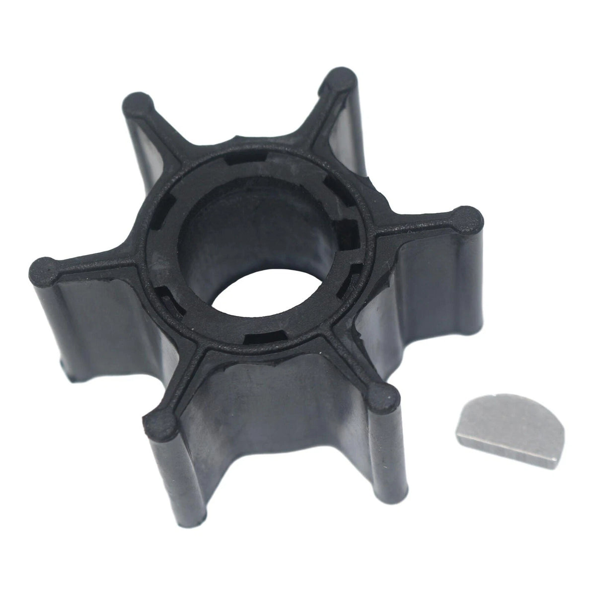 Outboard Water Pump Impeller with Key for Suzuki 9.9HP 16HP DT9.9 DT16 Engine