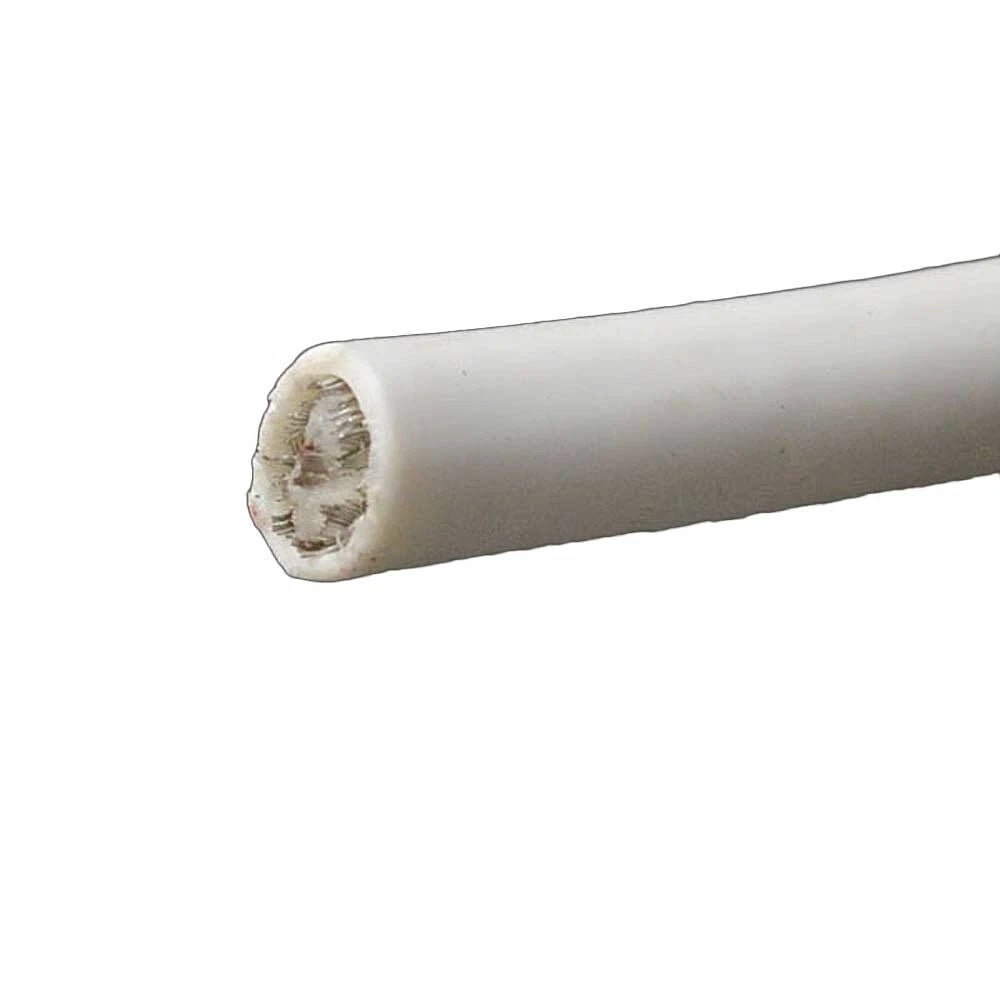 Coleman RG8 Mini Coax Cable 17 AWG White UL Boat Marine Video Wire (FT)