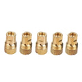 Brass for CENTERFIRE Gas Diffuser for Bernard MIG Welding Large Nozzle Set of 5