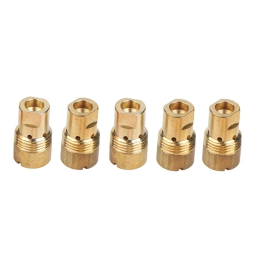Brass for CENTERFIRE Gas Diffuser for Bernard MIG Welding Large Nozzle Set of 5