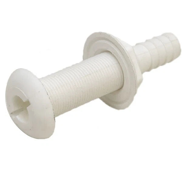 Larson Boat Thru Hull Connector 6123-0670 - 4 3/4 X 1 3/4 Inch Plastic