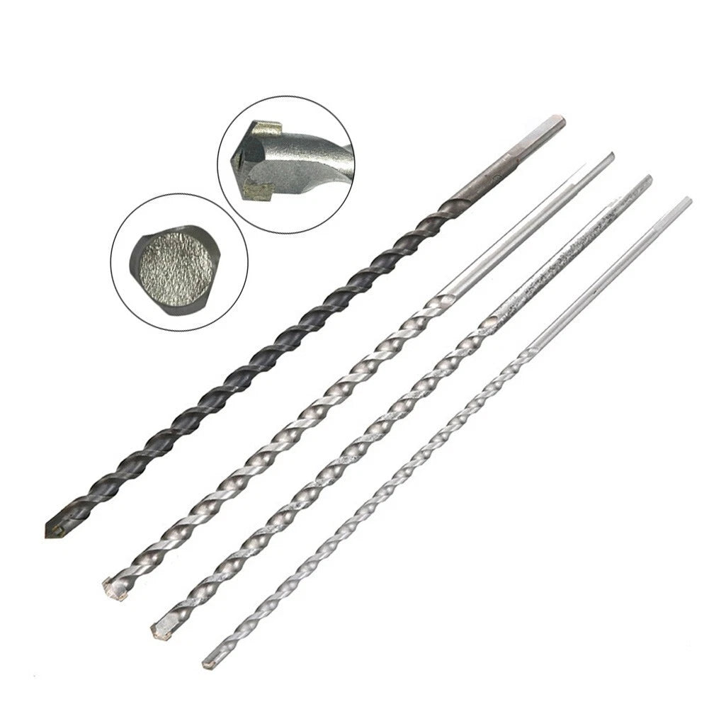 Drill Bits Drill Equipment Hand Tool Long Masonry Shank Triangle 6-16mm