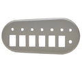 Skiers Choice Boat Blank Switch Panel 101340 - 9 3/4 Inch Silver