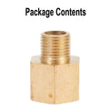 1*Brass BSP-NPT Adapter 1/8inch Male BSPT to 1/4 Female NPT Pipe Fitting Tool