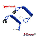 STONEDER 2x Safety Tether Lanyard Cord for Kill Switch Jet Ski Boat Yamaha