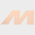 Tracker Boat Emblem Decal 176720 - Light Pink Sticker 3 3/8 X 1 1/2 Inch