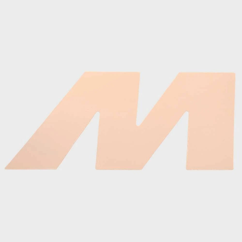 Tracker Boat Emblem Decal 176720 - Light Pink Sticker 3 3/8 X 1 1/2 Inch