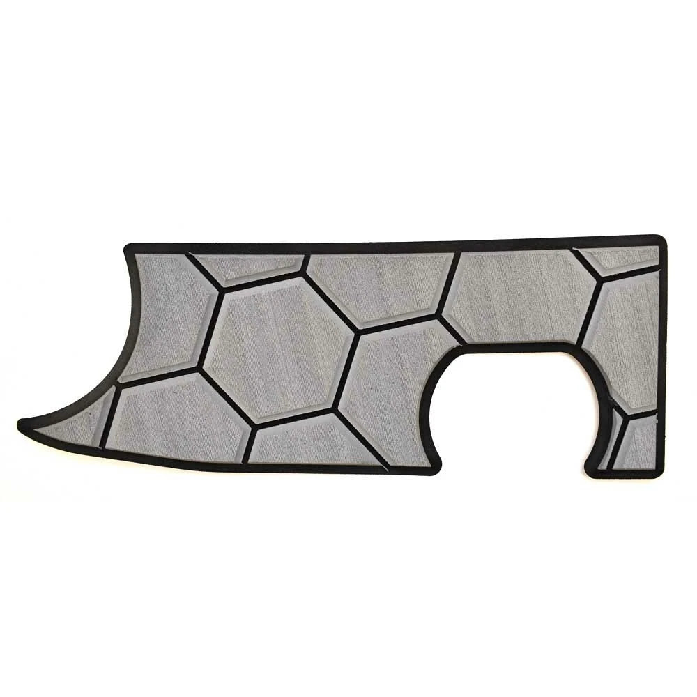 MasterCraft Boat Non-Skid Mat 553007 - Transom Step Gray Black (PORT)