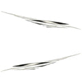 Crownline Boat Graphic Decal 44375 - 92 3/4 Inch Black Gray (2PC)