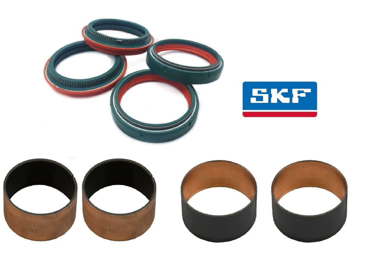 KTM SX SXF Fork Seals SKF Bushes 48mm WP Refurb Kit 2003-23
