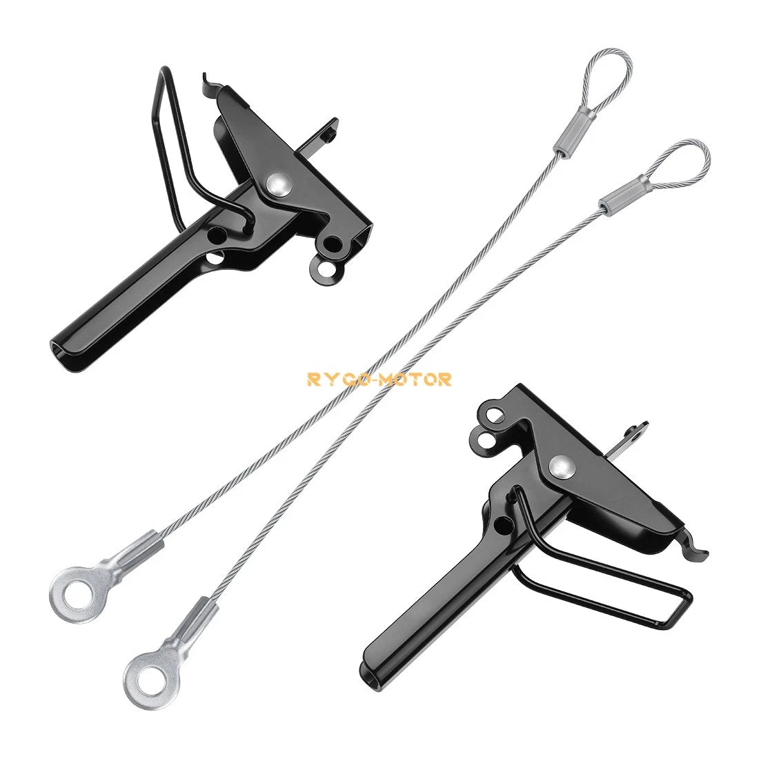 Left & Right Hand Tailgate Latch & Tailgate Cable for Polaris Ranger 400 500 570