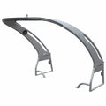 Boat Power Tower Folding Radar Arch - Glossy White Aluminum