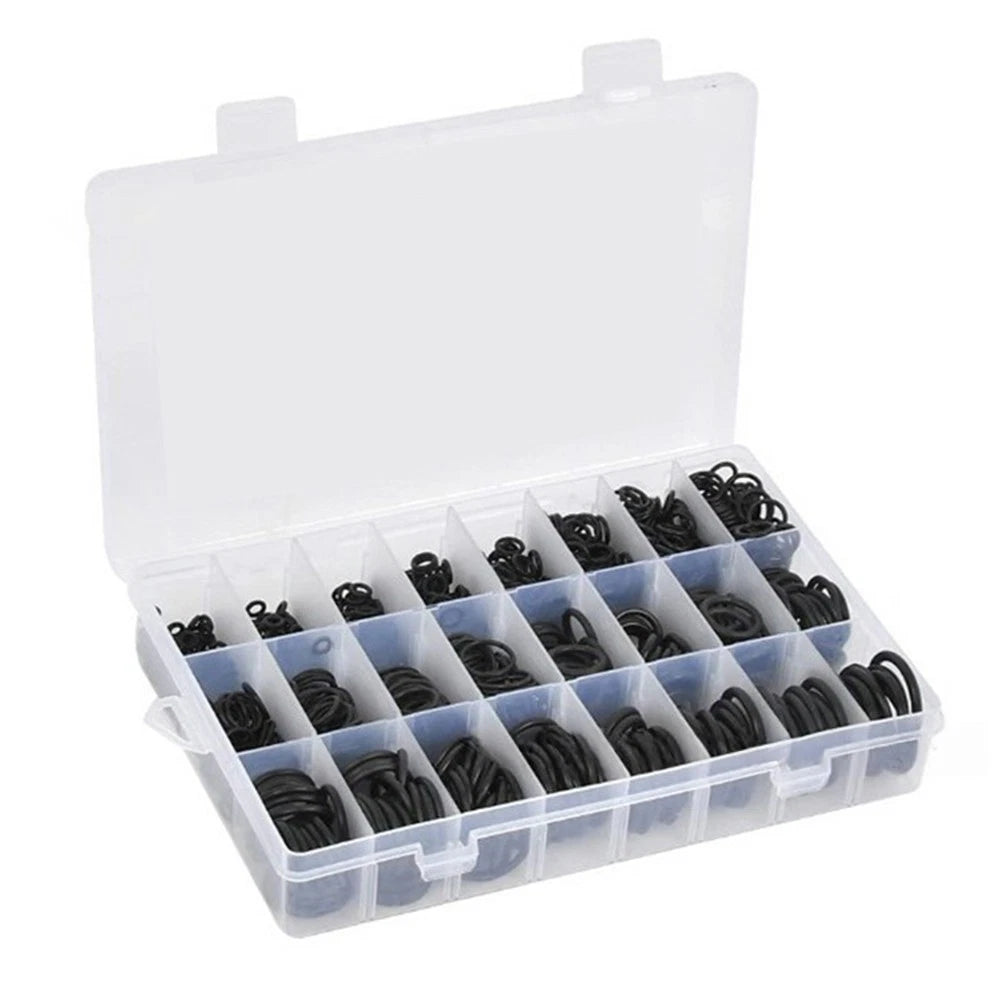 Rubber O Rings Assortment Kit 1200pcs for Plumbing and Vehicle Maintenance
