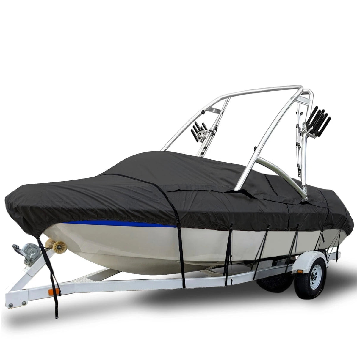 MasterCraft X30 Bowrider with Wakeboard Tower Trailerable Ski Boat Cover Durable