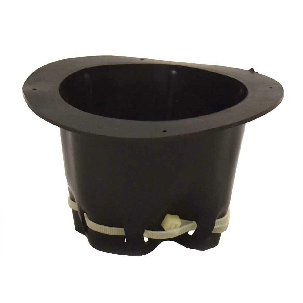Boat Cable Boot - 3 1/4 Inch Black Textured Plastic Vinyl