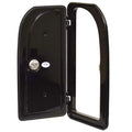 SSi Boat Access Hatch Door - Locking 9 1/4 X 24 3/4 Inch Black Plastic