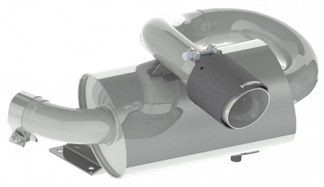 MBRP Single Slip-On Center Exit Muffler for Can-Am Maverick 1000 (2018-2020)