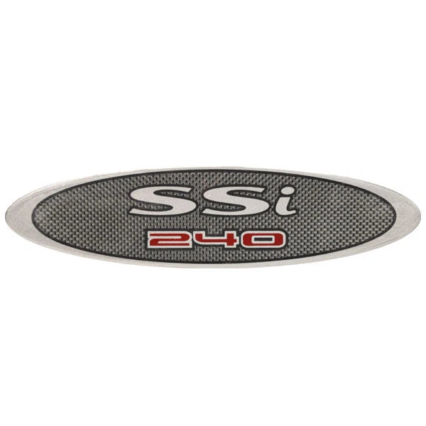 Chaparral Boat Raised Decal U15558-01 - SSI 240 Glossy Silver