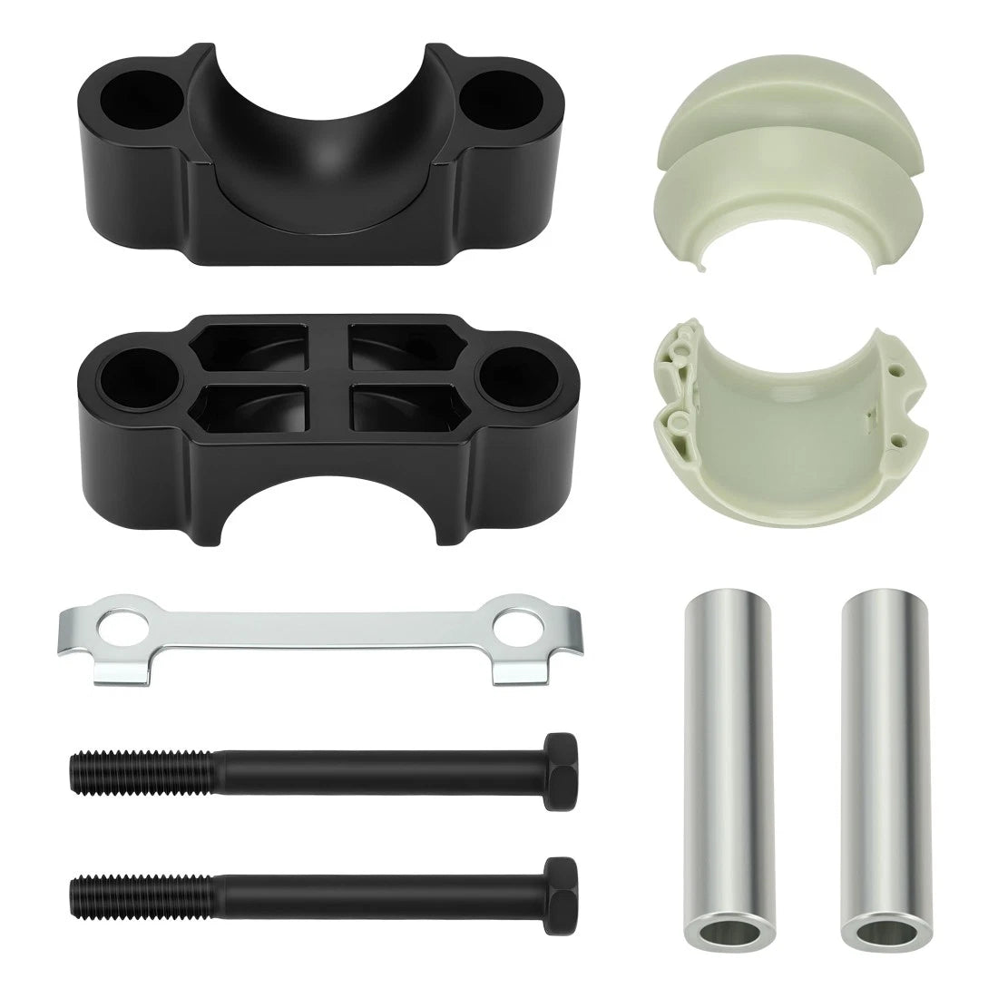 Steering Stem Bushing Clamp Bracket Kit for Yamaha Grizzly 550 YFM550 2013-2014