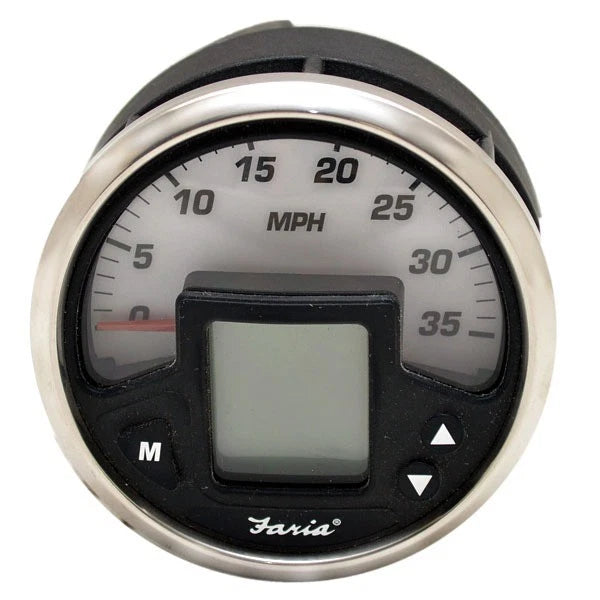 Faria Boat SmartCraft Speedometer Gauge IG1134B - MG2000 3 1/4 Inch