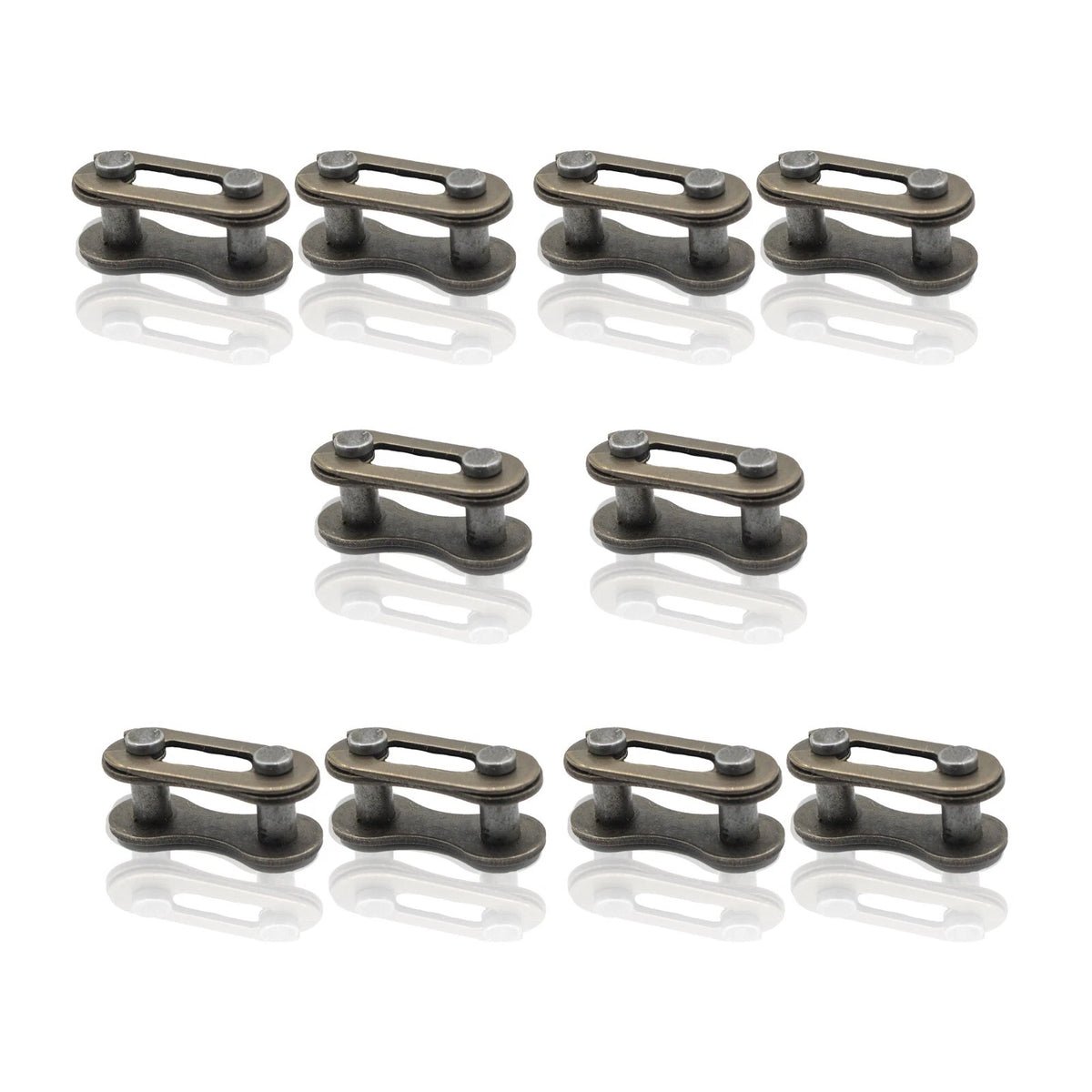 (10) 410 Chain Master Link Bike Motorcycle Steel Sprocket Connector Replacement