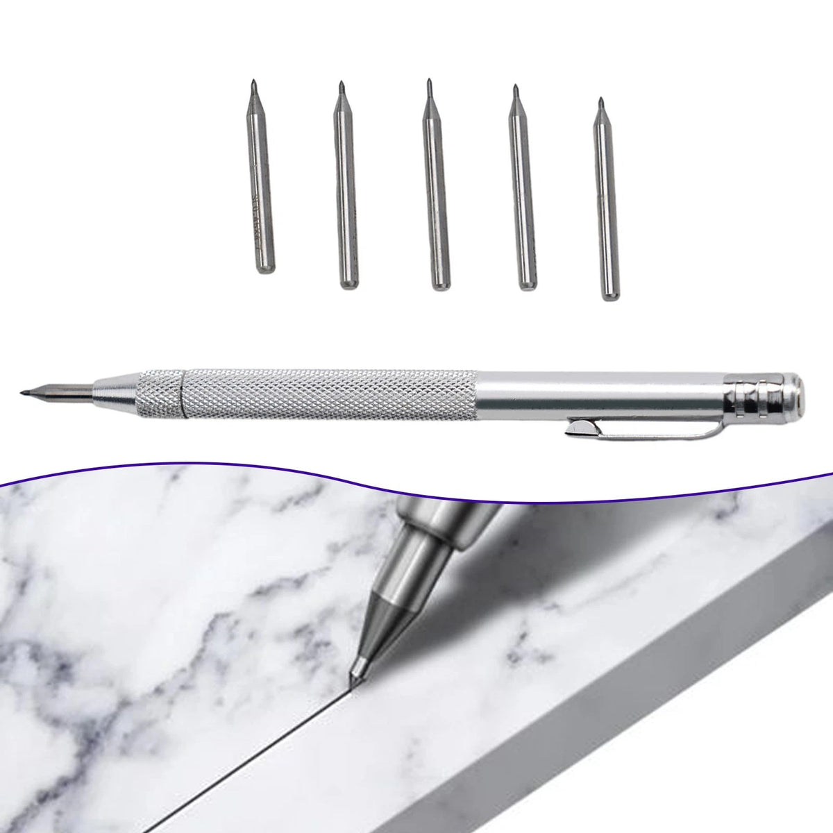 Scriber Pen Workshop Equipment Ceramic Engraving Metal Sheet Hand Tools