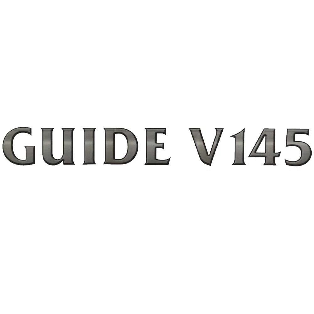 G3 Boat Model Decal 73405114 - Guide V145 Gray Black Sticker