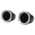MasterCraft ZFT7 Boat Speaker Cans 404843 – 8.5 Inch Black LED Lights (pair)