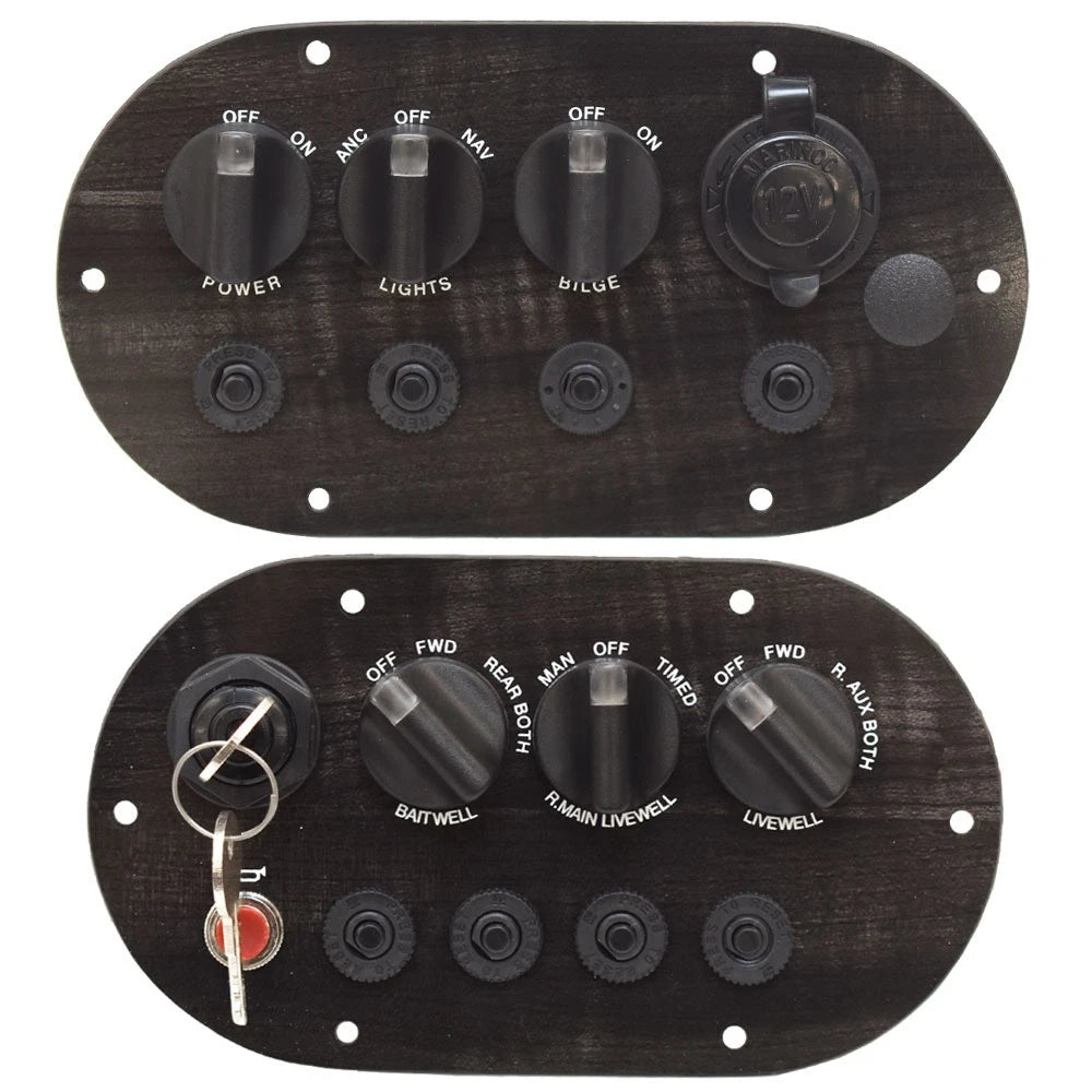 Stratos Boat Switch Panels 85022365 - 87021906 - with Ignition (2 PC)