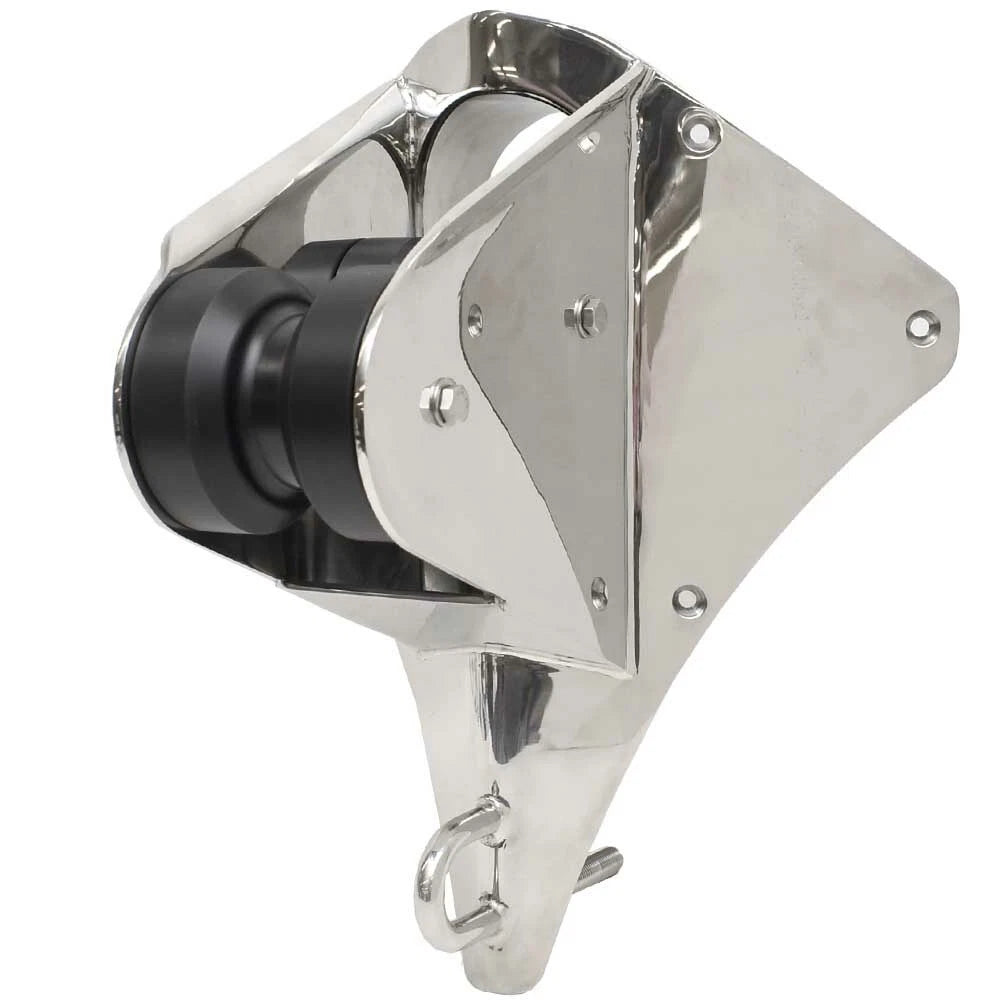 Aviara Boat Bow Eye Strike Plate 558178 - AV28 with Anchor Roller SS