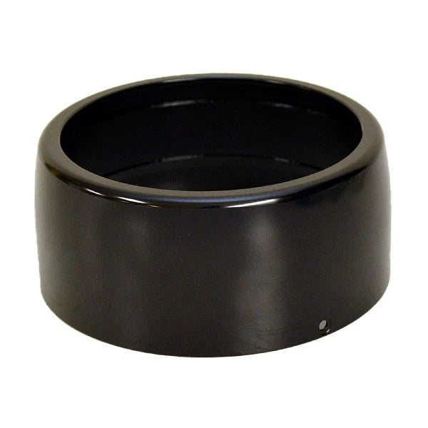 MasterCraft Boat Lighting Bezel - 6 1/2 X 2 3/4 Inch Black Aluminum