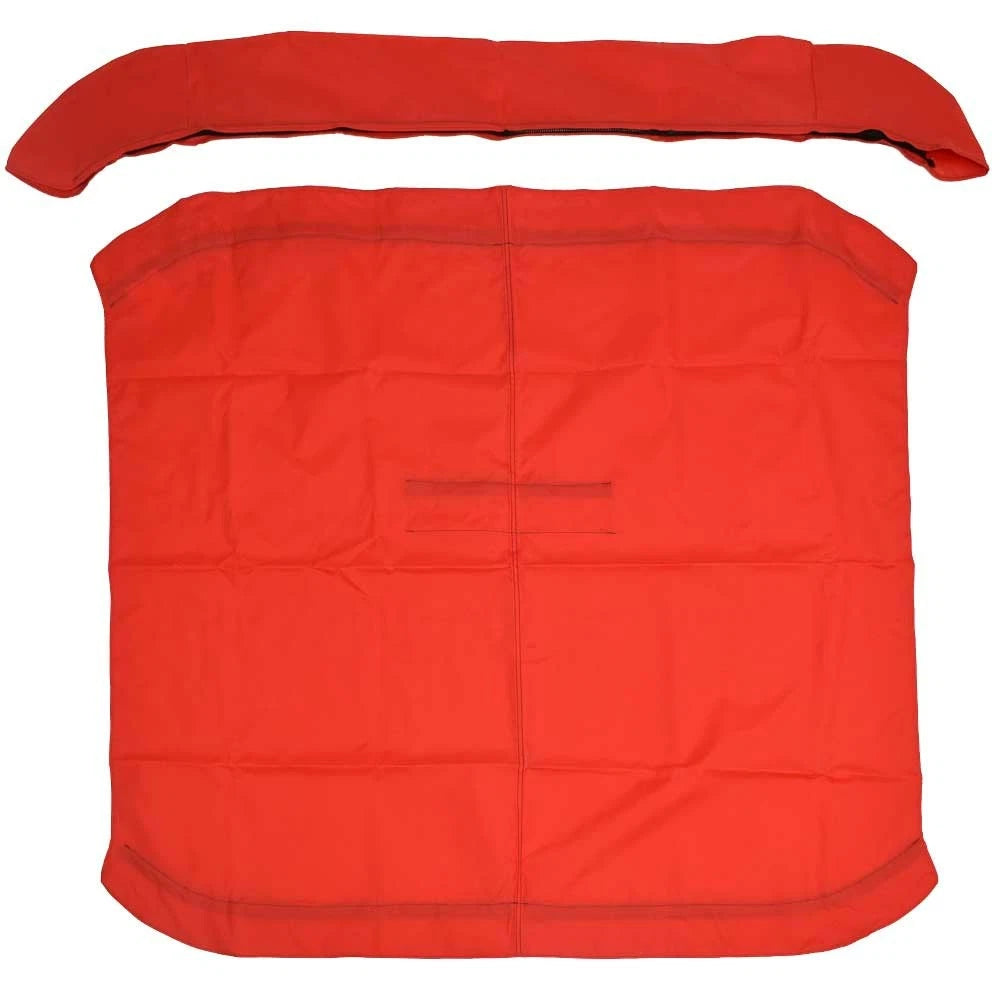 Shademate Boat Bimini Cover OV80234OE - 72 X 74 Inch Red Polyester