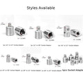 1/4 3/8 1/2 Drive Sockets Reducer Adapters Wrench Accessories Kits