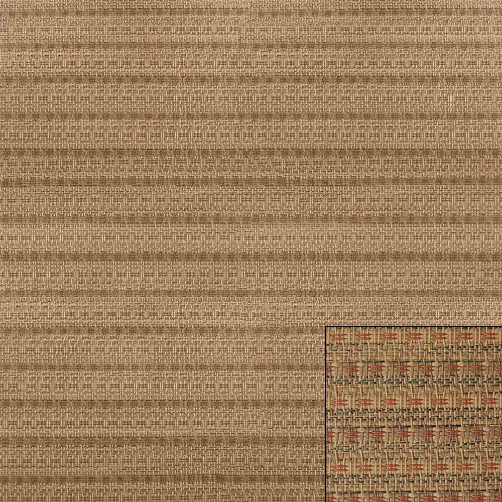 Corinthian Pontoon Boat Woven Flooring U1814 - Cortez Clay 8.5 X 22 FT