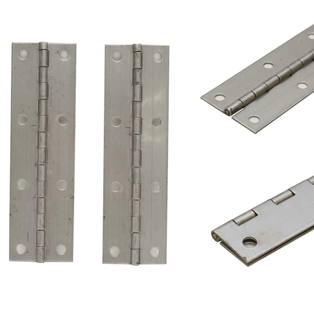 Ski Centurion Boat Piano Hinges - 6 3/4 X 2 Inch SS (pair)